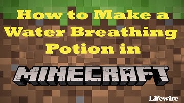 How to Make a Water Breathing Potion in Minecraft