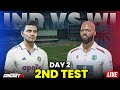 India vs West Indies - 2nd Test Day 2 - Cricket 24 Live The Gaming Bunny #india #westindies #live