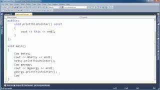 C++ this Pointer
