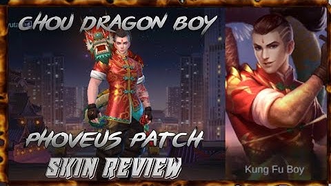 Chou epic skin script - Dragon Boy | Fixed sound & passive | Skin script review