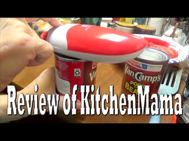 I cant wait to try out my @Kitchen Mama BARBIE electric can opener! #