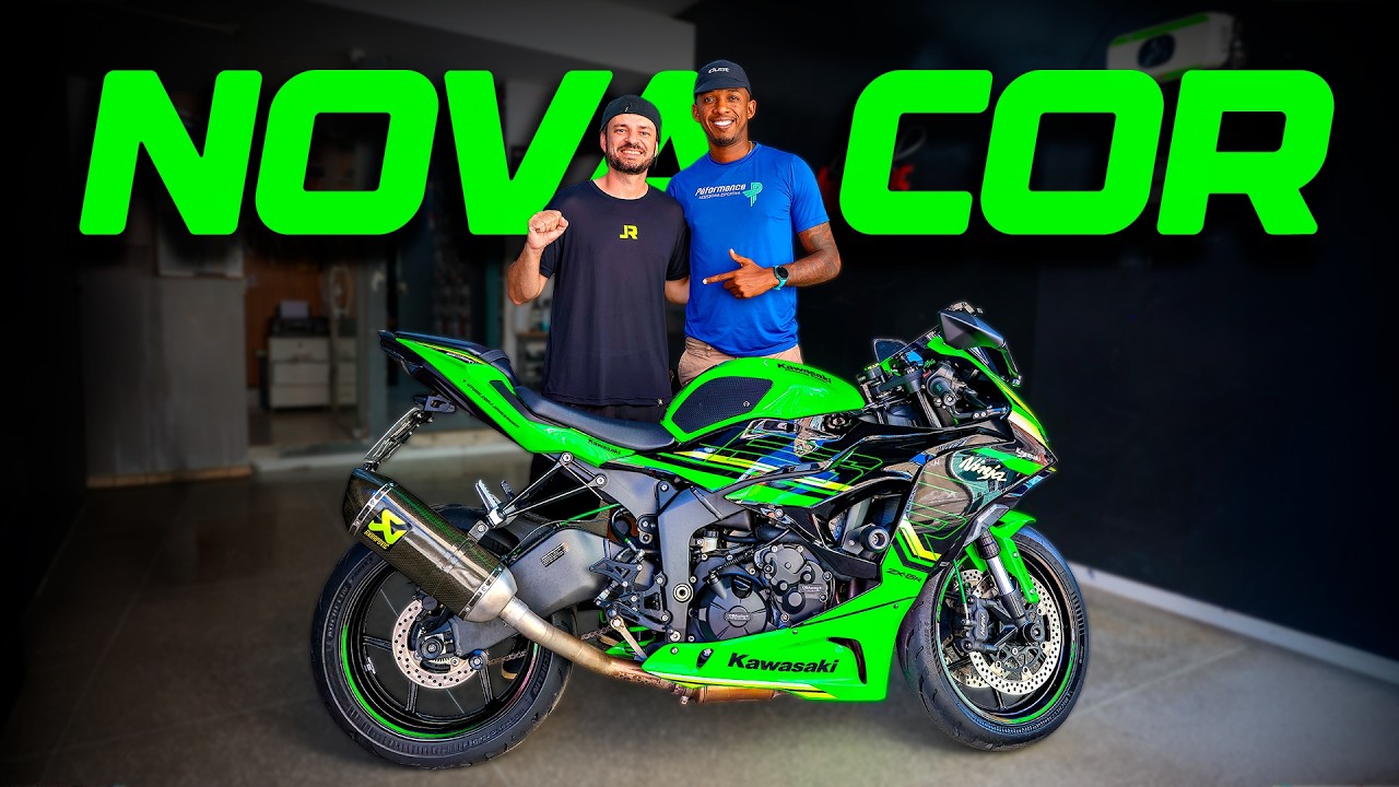 I customized my Kawasaki ZX-6R and the result was amazing | ZX6R