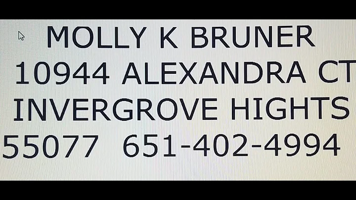 SCOTT COUNTY PROBATION OFFICER MOLLY BRUNER
