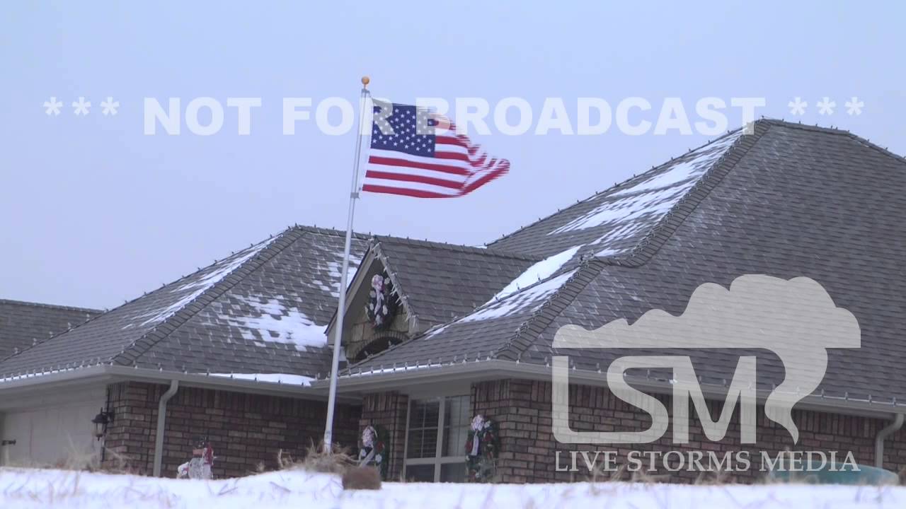 12513 Elgin OK Snow *Bryan Hewes HD* YouTube