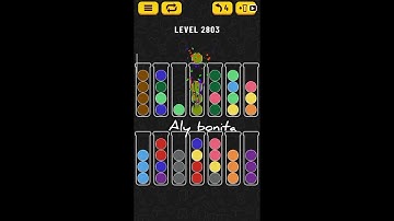 ball sort puzzle level 2803