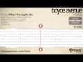 Boyce Avenue - When The Lights Die (Guitar 1)(vTab)