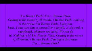 Go, Diego, Go! Rescue Pack Lyrics