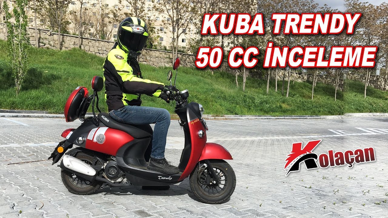 Kuba Trendy 50cc Motosiklet İnceleme - YouTube