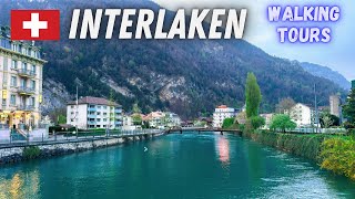 Switzerland Interlaken Walking Tours in Rainy Season | Top Tourist Destination in Switzerland