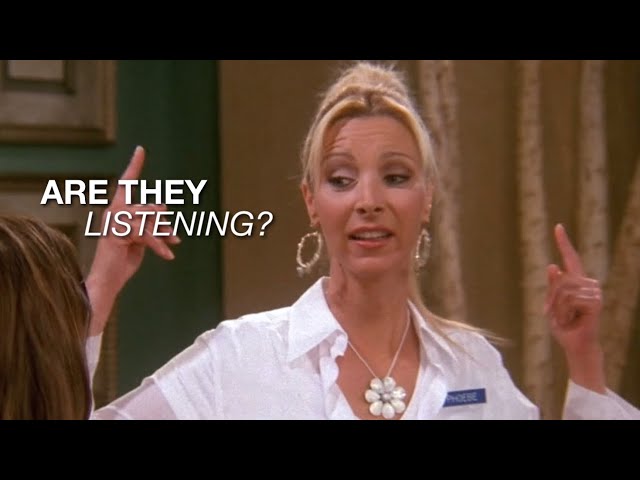 Phoebe Buffay being WEIRD but ICONIC class=