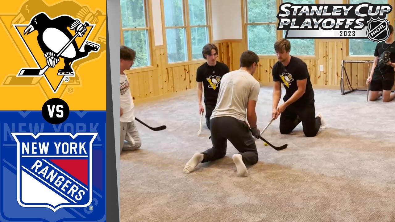 Полуфинал НХЛ I «Пингвинз» против «Рейнджерс» I Хоккей на коленях 2023