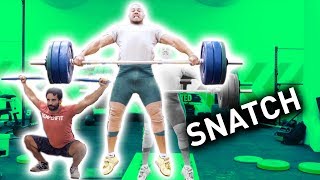 Como Fazer o SNATCH - Tutorial Halterofilismo (Arranco)