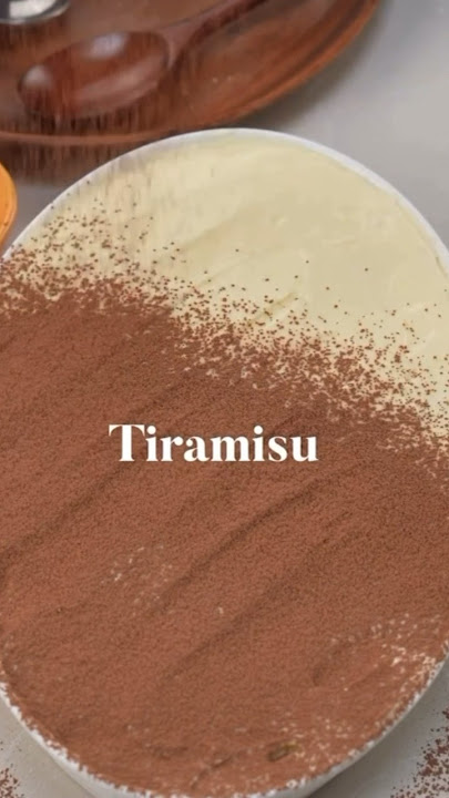 Khairul Aming || Tiramisu versi simple yang senang nak buat dan tak pakai banyak bahan.