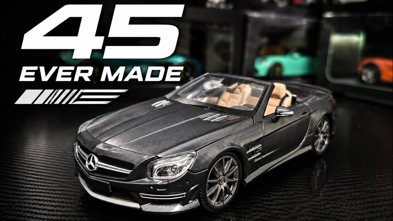1:18 Mercedes SL65 AMG - 45 Year Anniversary by Maisto - YouTube