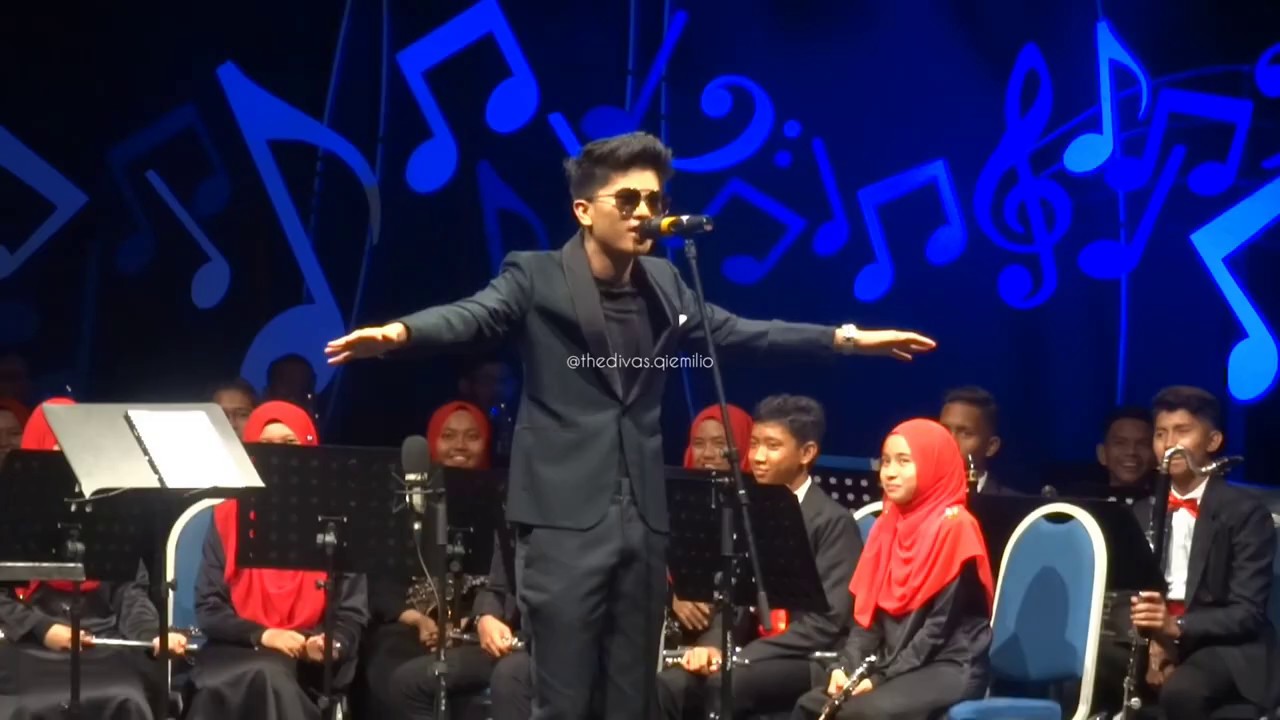 HAQIEM RUSLI - TERGANTUNG SEPI (FANCAM) #PERFORM GEMA JASA WINDS 2018
