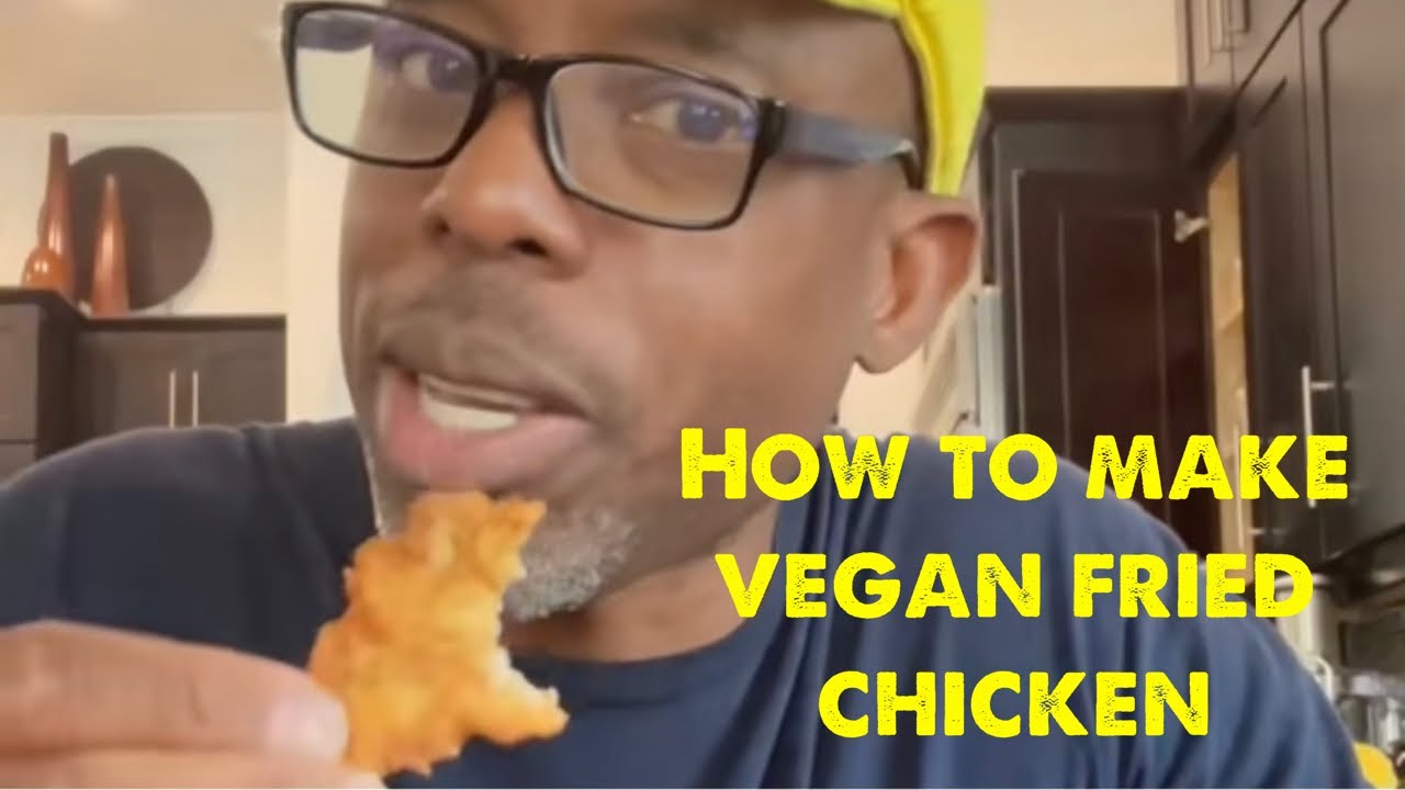 How to make lion mane mushrooms into fried chicken nuggets ! YouTube