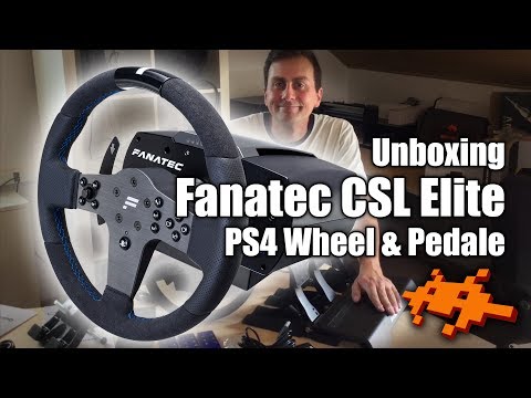 PS5 kompatibel! Fanatec CSL Elite Wheel & Pedale Unboxing