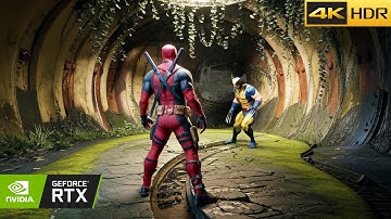 DEADPOOL (PC) Gameplay Walkthrough Part 2 FULL GAME | Realistic ULTRA Graphics [4K 60FPS]