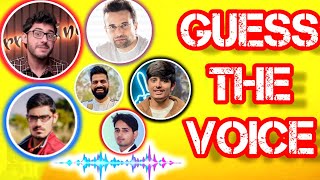 Guess The Voice of Youtubers | Guess The Voice Challenge | Guess The Voice | Ghanchakkar tv | Part 6