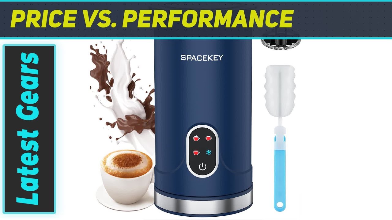 Spacekey Milk Frother: The Ultimate Coffee Companion - YouTube