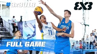 Brazil vs. Italy - Men´s Semi-Final - 2016 FIBA 3x3 U18 World Championships