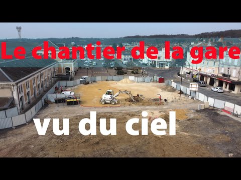 Dordogne: Le quartier de la gare de Périgueux en chantier
