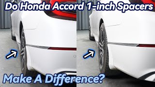 Do Honda Accord 1-inch Spacers Make a Difference? - BONOSS Accord Modifications