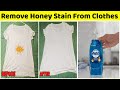 How do you get honey out of cloth and carpet - Liza Cleaning