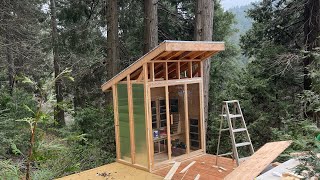 Turning an indoor sauna into an outdoor sauna!