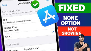 ✅ App store none option not showing | iPhone App store country change none option not showing |