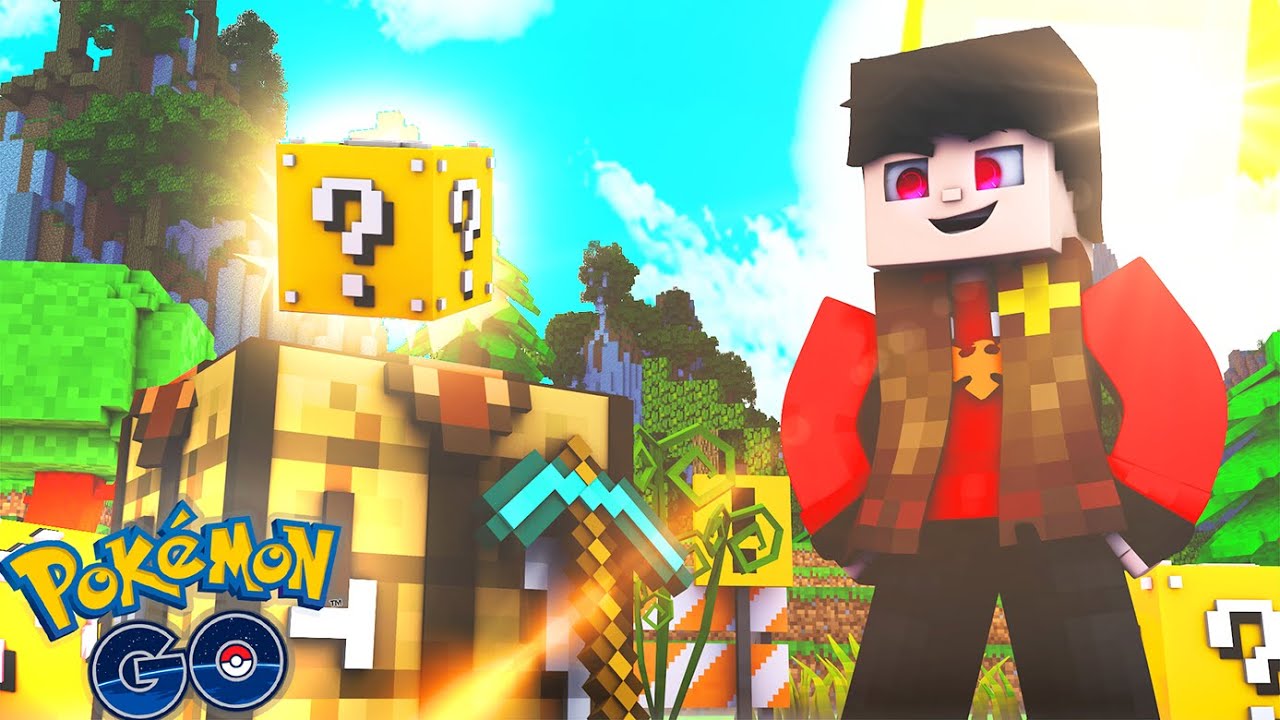 ENSINANDO A COMO FAZER LUCKY BLOCKS POKÉMON GO Ep. 07 ‹ Luis › YouTube
