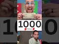 How Much YouTube Shorts Pay for 1000