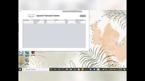 Demo Program Kelompok 1 "SISTEM INFORMASI APLIKASI BERBASIS DEKSTOP PADA TOKO YUSRI"