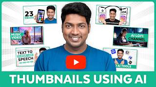 How to Make Viral Thumbnails Using AI  in Seconds | 2024