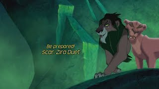 Be Prepared  Scar And Zira Duet  The Lion King