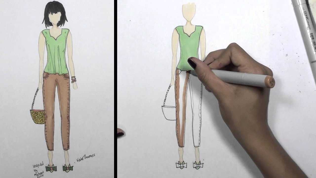 How To Draw Clothes For Beginners Fashion Designing Loose Summer inside Awesome How To Draw Like A Fashion Designer you must know