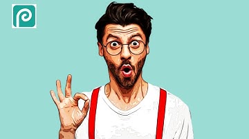 How to Turn Photos into Cartoon Effect - Photopea Tutorial l easy canva