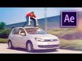 STANDING ON A RIDING CAR !! - After Effects Tutorial