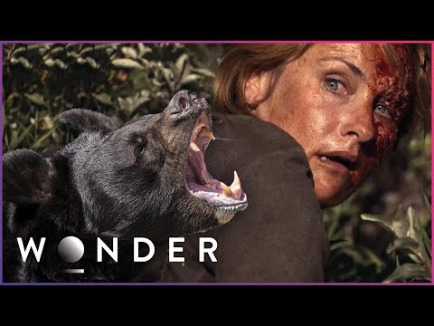 Woman's Dogs Save Her From Bear Attack documentary thumbnail