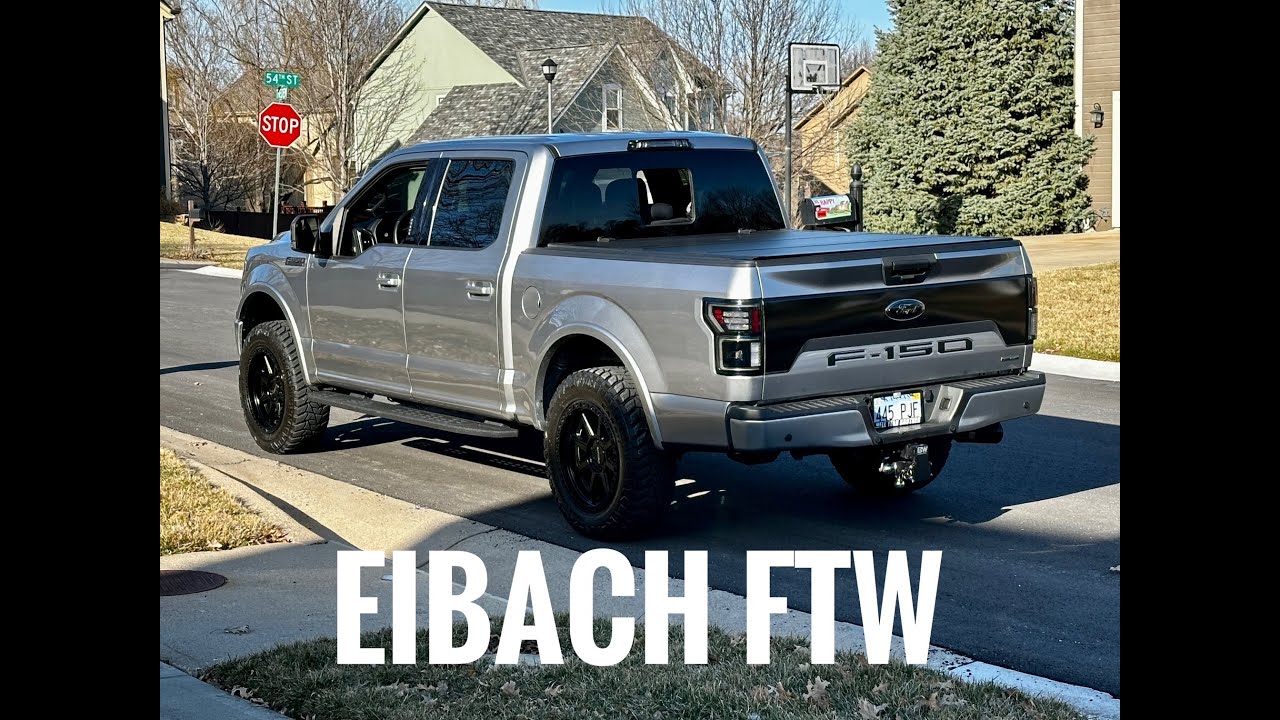 2015-2024 Ford F-150, Eibach rear shock install how to make your truck ...