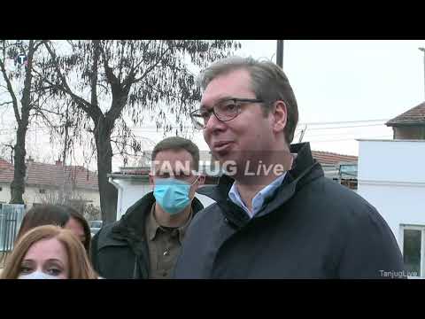 Uživo -Predsednik Srbije prisustvuje otvaranju nove COVID bolnice u Kruševcu