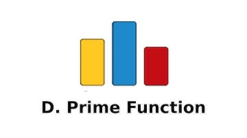 CodeForces : D.  Prime Function