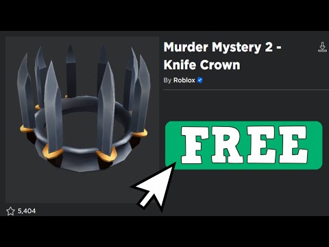 Roblox Prime Gaming rewards in December 2022: Knife Crown - Murder Mystery  2 and more