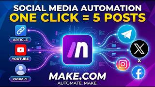 Make.com Social Media Automation: Build an AI Content Engine (FREE)