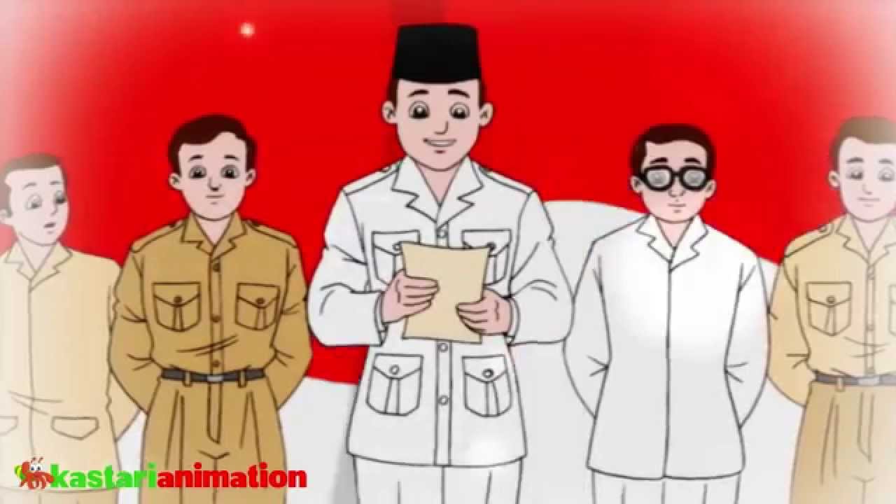 HARI MERDEKA HD Lagu Anak Indonesia Kastari Animation Official