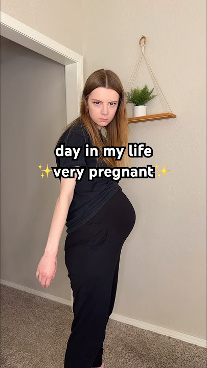 Day in my life very pregnant