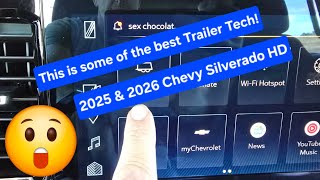 DOES THE NEW 2025 & 2026 Chevy Silverado HD have the best Trailering Tech?