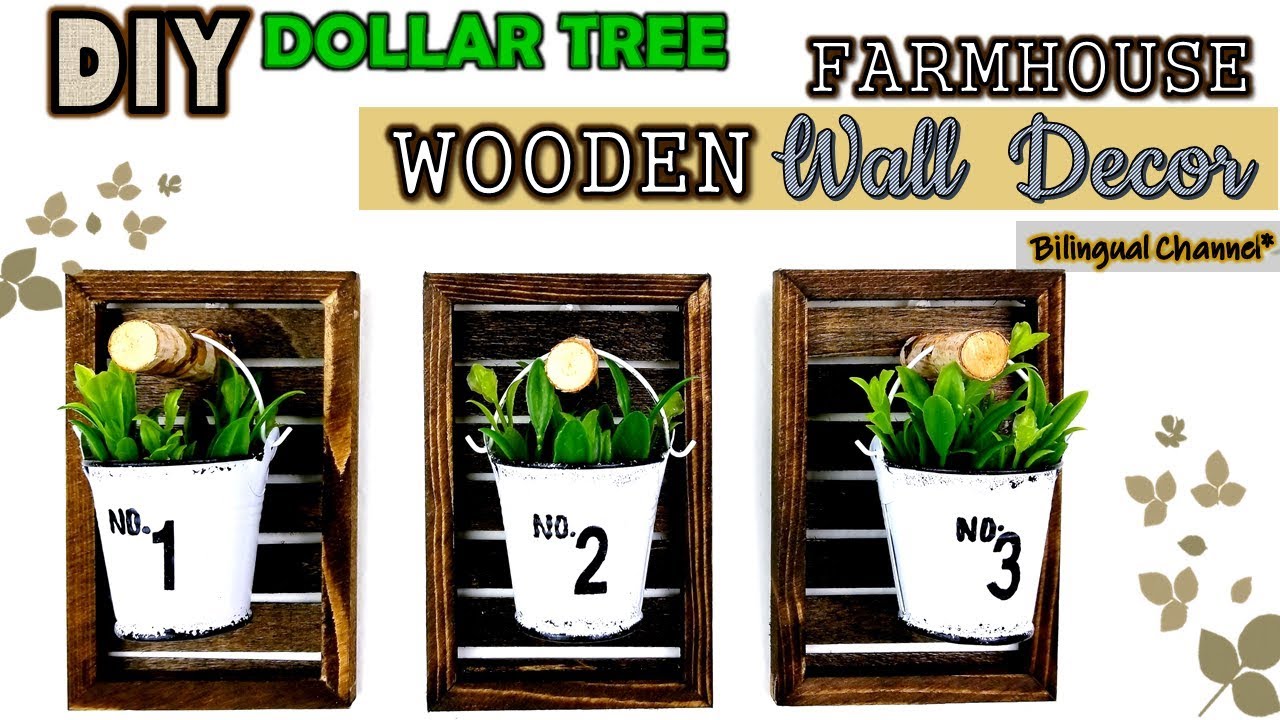 Dollar Tree DIY | Rustic Wall Decor | Wall Sconce DIY | Decoracion ...