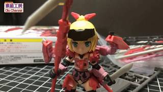 素組工房 Megahouse Desktop Army X Frame Arms Girl Kt-323F Jinrai Series Mode-B