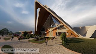 TRANSIT ORIENTED DEVELOPMENT: Architectural walkthrough